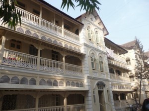 Vikas Dilawari, exterior of the restored Lal Chimney Compound.