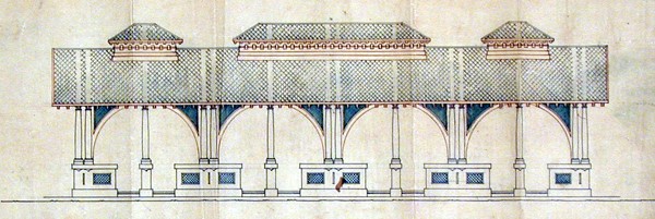 Barracas do Bolhão elevation.