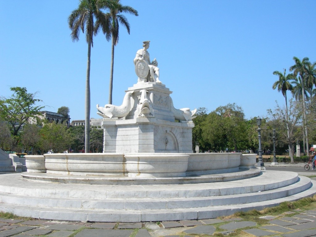 One of the symbols of Havana, The Fountain of the Indian, or the Noble Havana, 1835